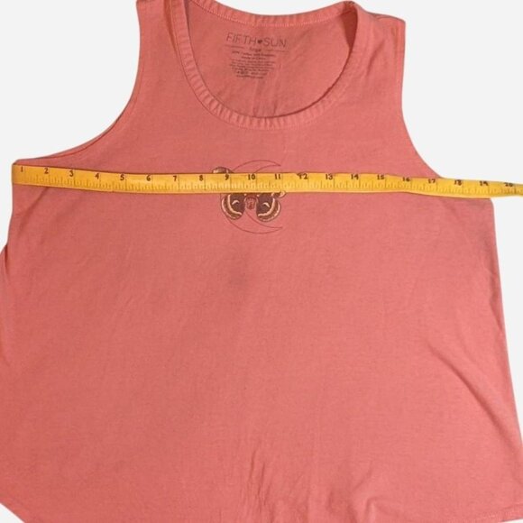Fifth Sun Women's Pink and Orange Vest - Picture 5 of 6